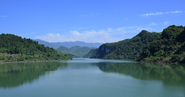 高岩水库美景如画