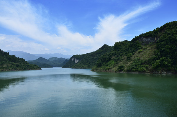 高岩水库美景如画